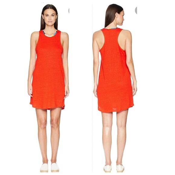 Splendid x Margherita Ciao Bella Dress Amore Red Size Small - Picture 1 of 11